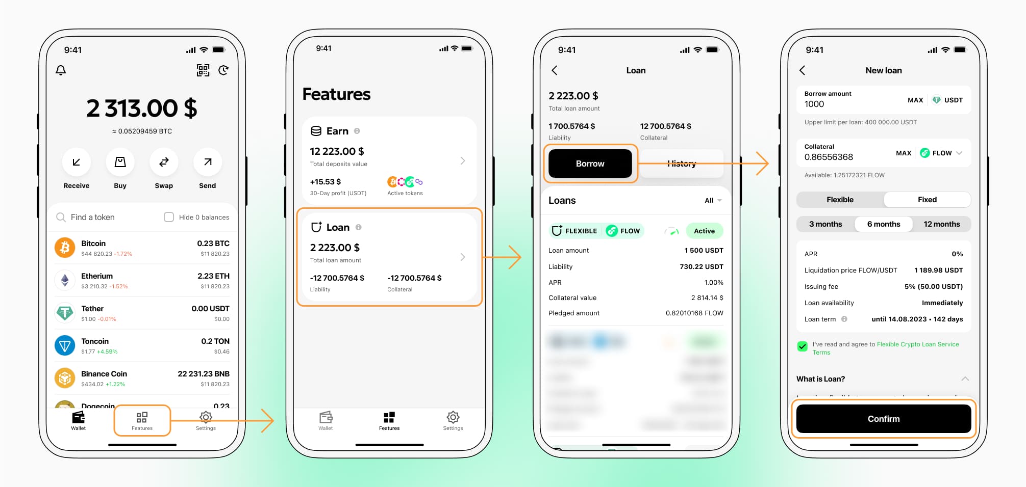 Flow で融資を受けるには?Flow を担保に米ドルを借りるBeast